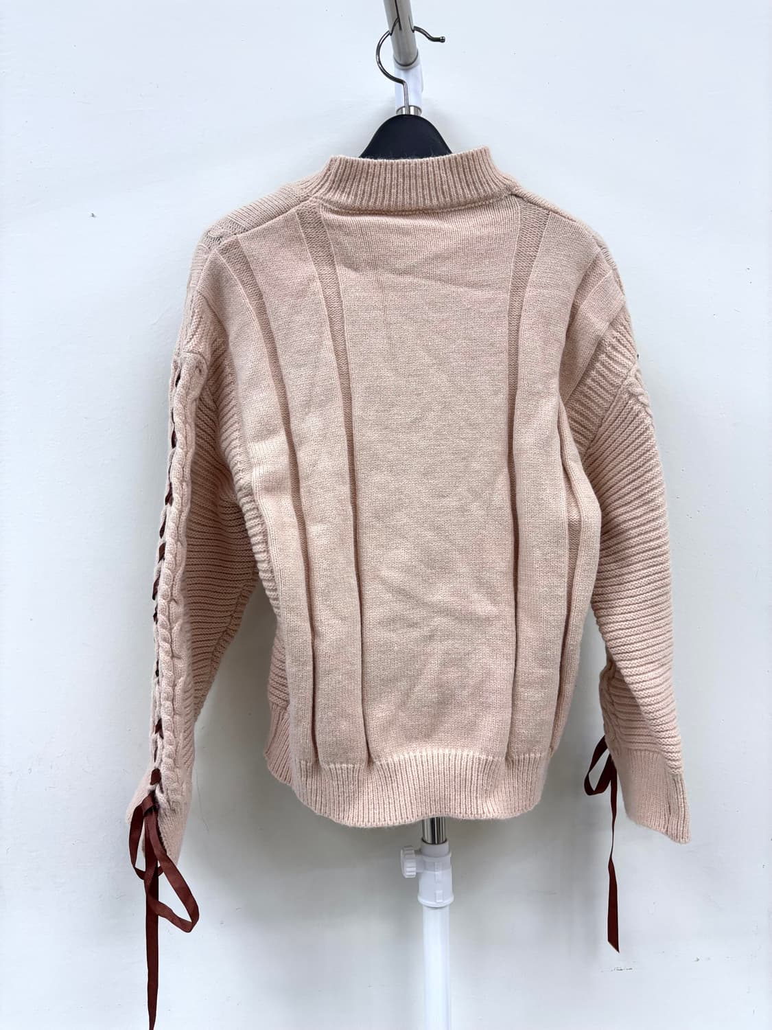 빈티지 러블리 연핑크 니트 상품이미지7