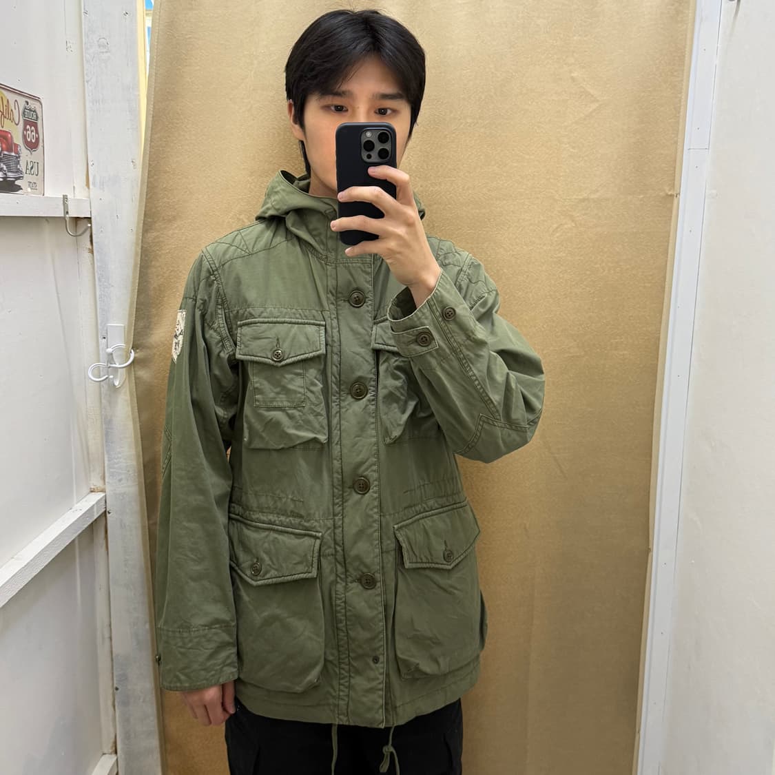 폴로진스 랄프로렌 밀리터리 필드 자켓 상품이미지10