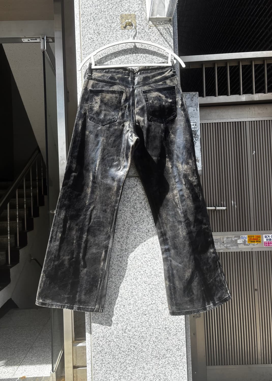 자라 코팅 데님 팬츠 상품이미지2