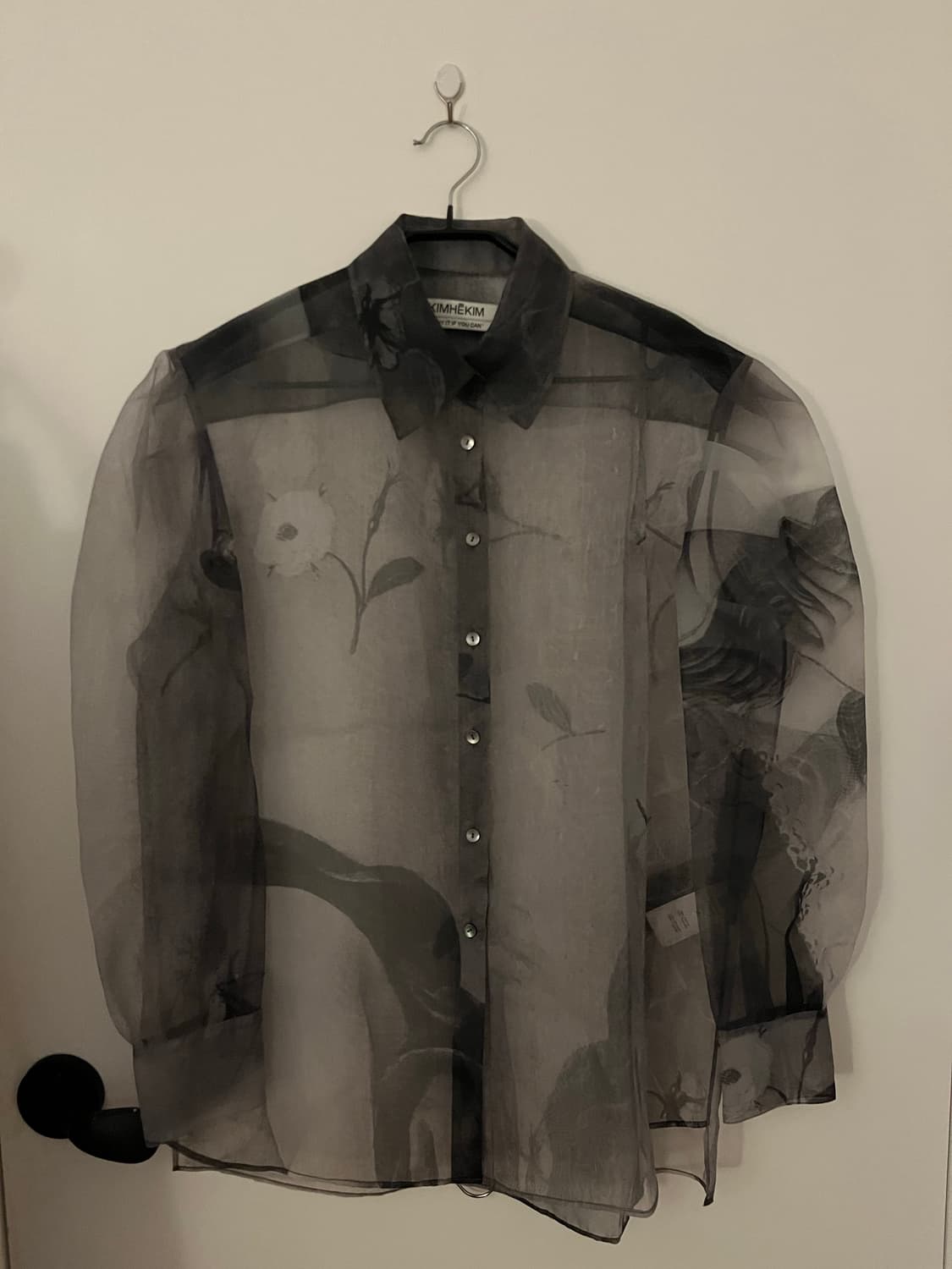 Organza blouse 상품이미지1