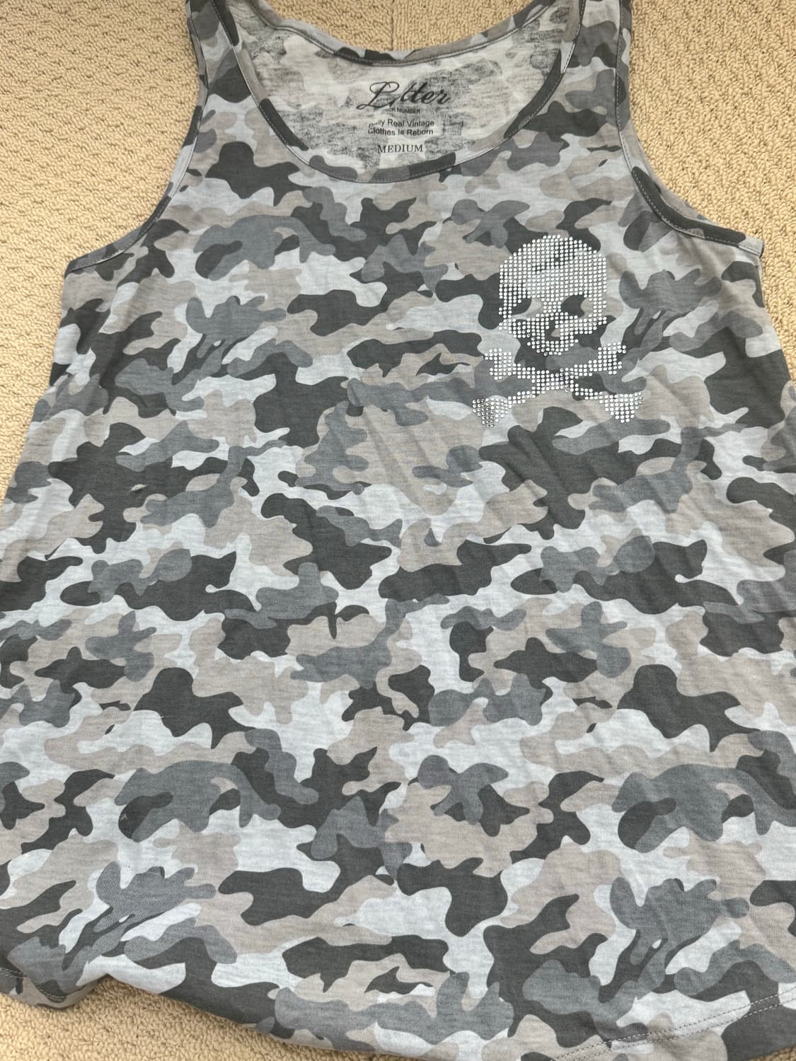 y2k 펑크 일본 빈티지 나시 슬리브리스 상품이미지1