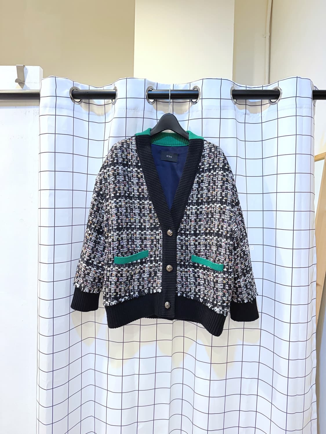 오즈세컨 트위드 자켓 상품이미지1