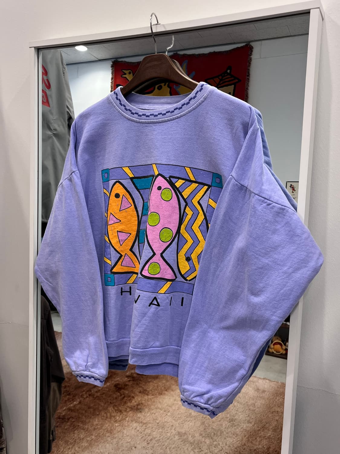 90s Fresh Produce HAWAII 스웻셔츠 (made USA) 상품이미지1