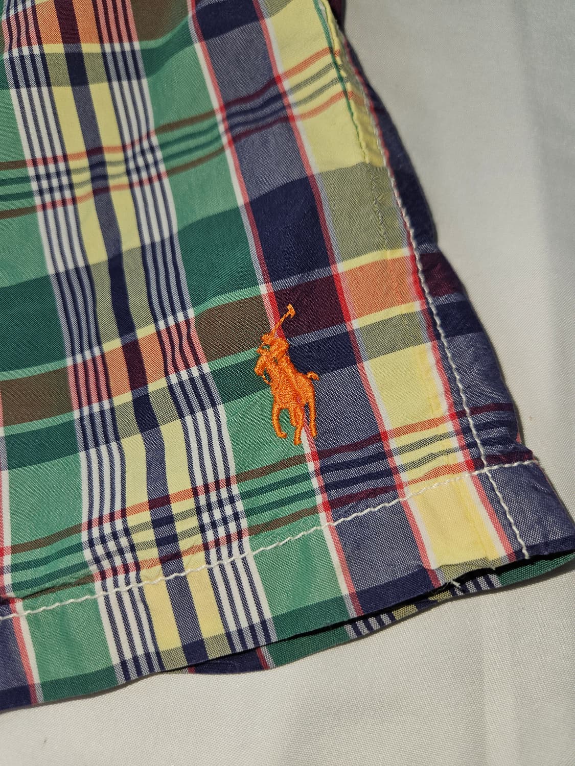 폴로 랄프로렌 오렌지포니 숏팬츠 반바지 우븐 스윔쇼츠 XL 정품 상품이미지2