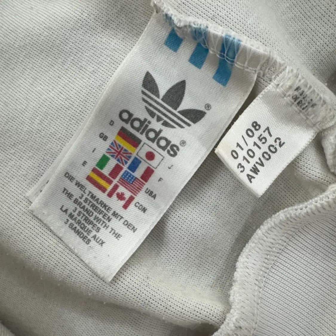 90 아디다스 00s 독일 축구대표팀 올드스쿨 트랙탑 져지  상품이미지9