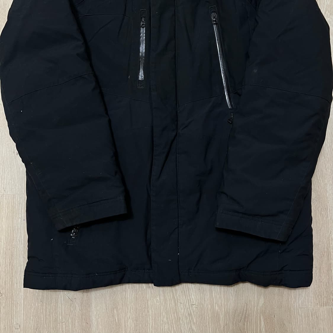 아디다스 남성 오버핏 다운 후드 패딩 M/95  상품이미지3