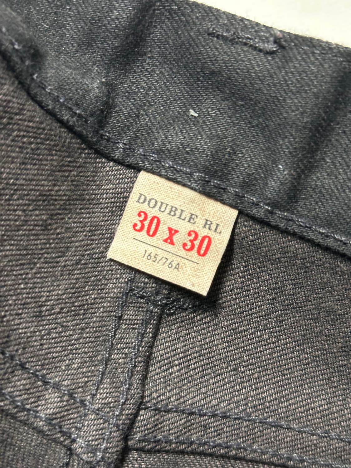 더블알엘 빈티지 5포켓 블랙 상품이미지7