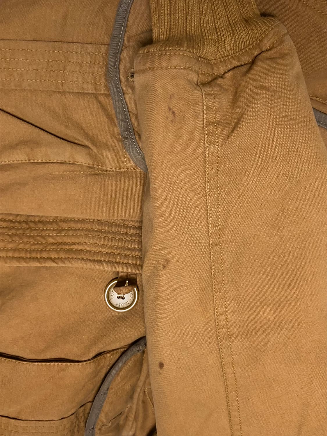 아베크롬비 y2k 울프죠 후드 점퍼 퍼 털 후드집업 패딩 xs 상품이미지2