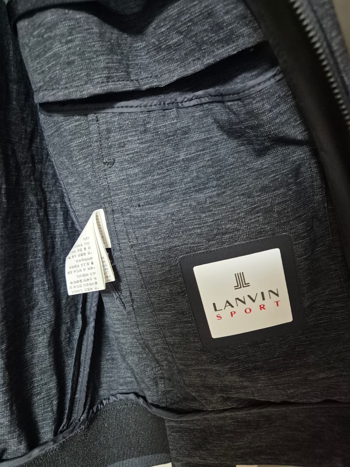 랑방 스포츠 남성 블루종 경량자켓 점퍼 100 한섬 상품이미지7