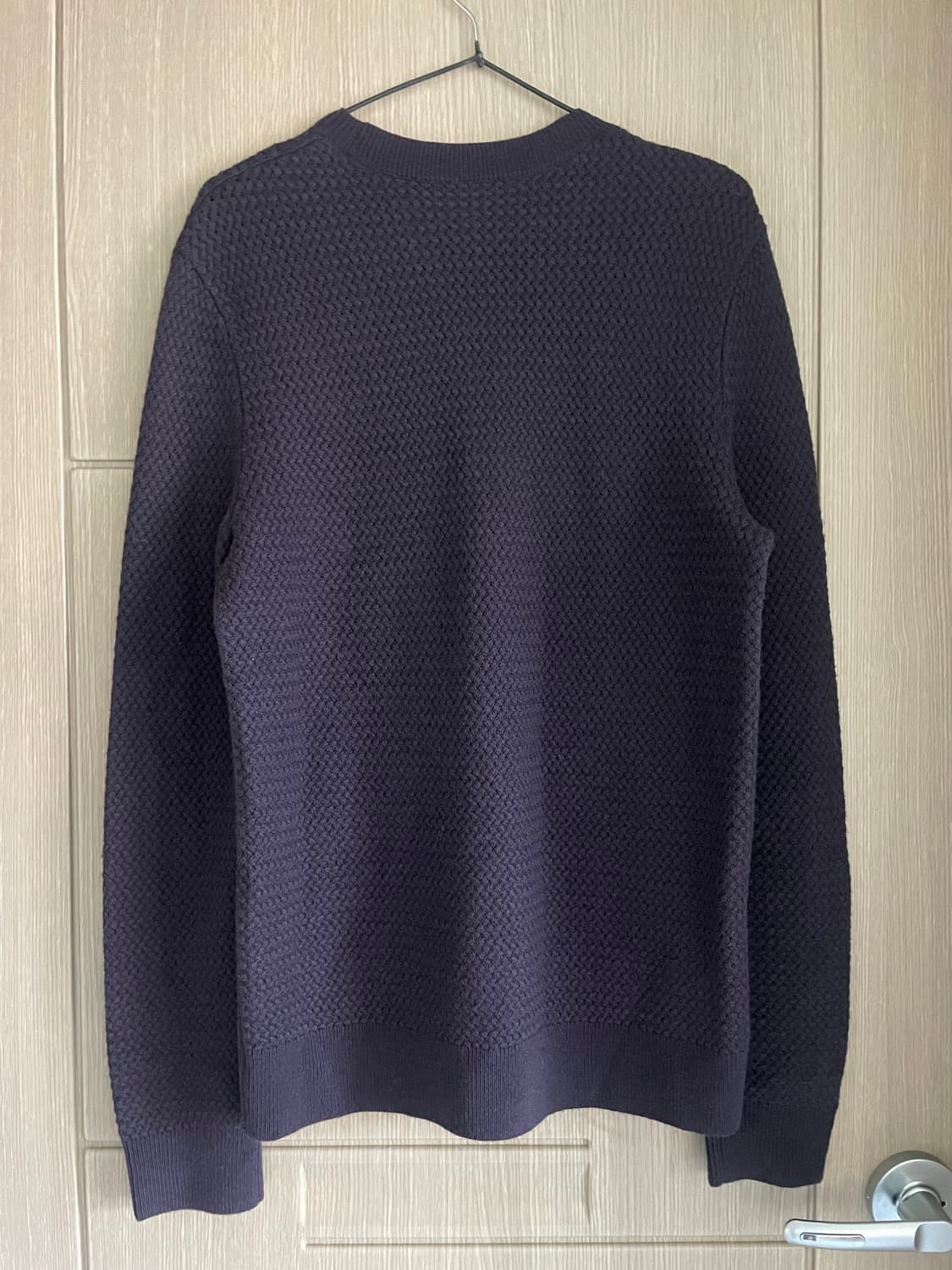 Theory 와플 퍼플 양모100 니트 상품이미지4