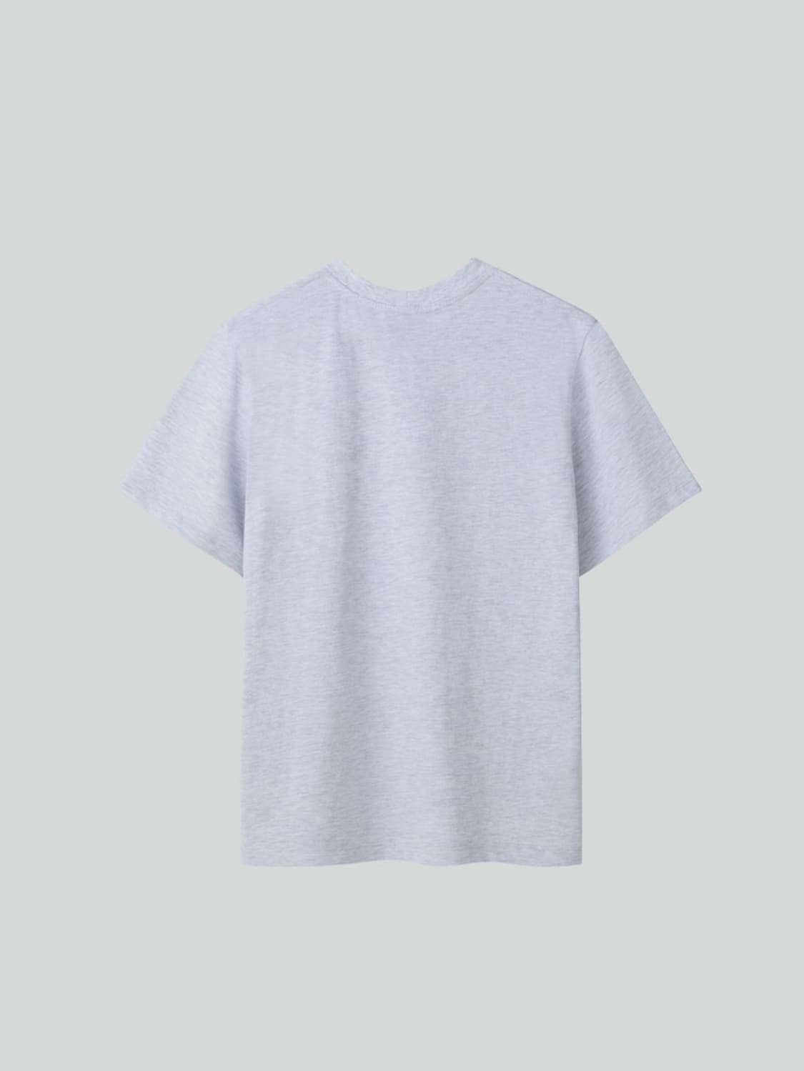 렉토 RECTO LLEGE 리지 로고 반팔티셔츠 그레이 상품이미지2