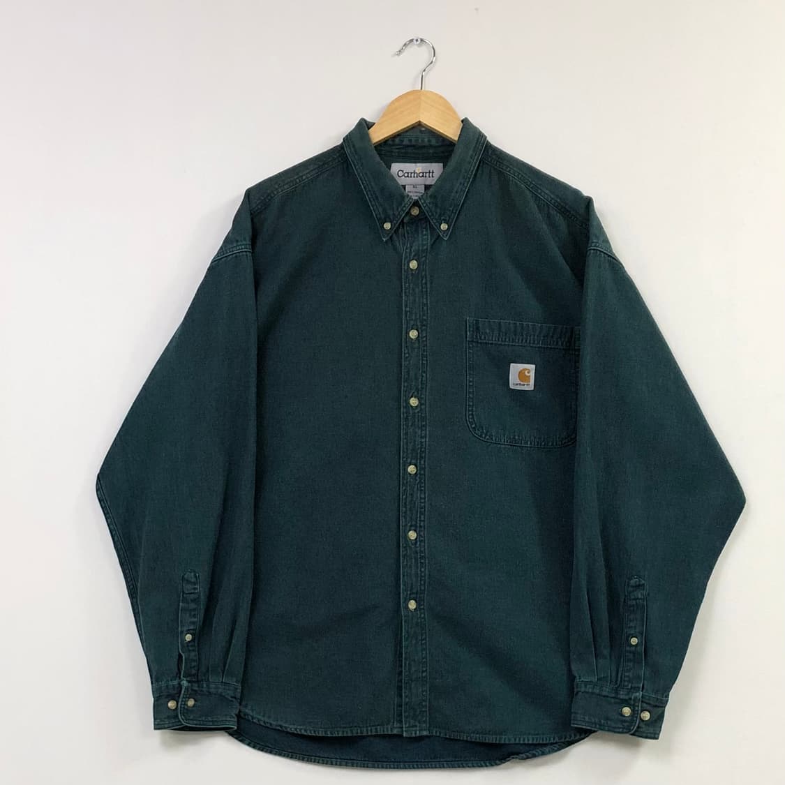 XL 칼하트 데님 셔츠 상품이미지2