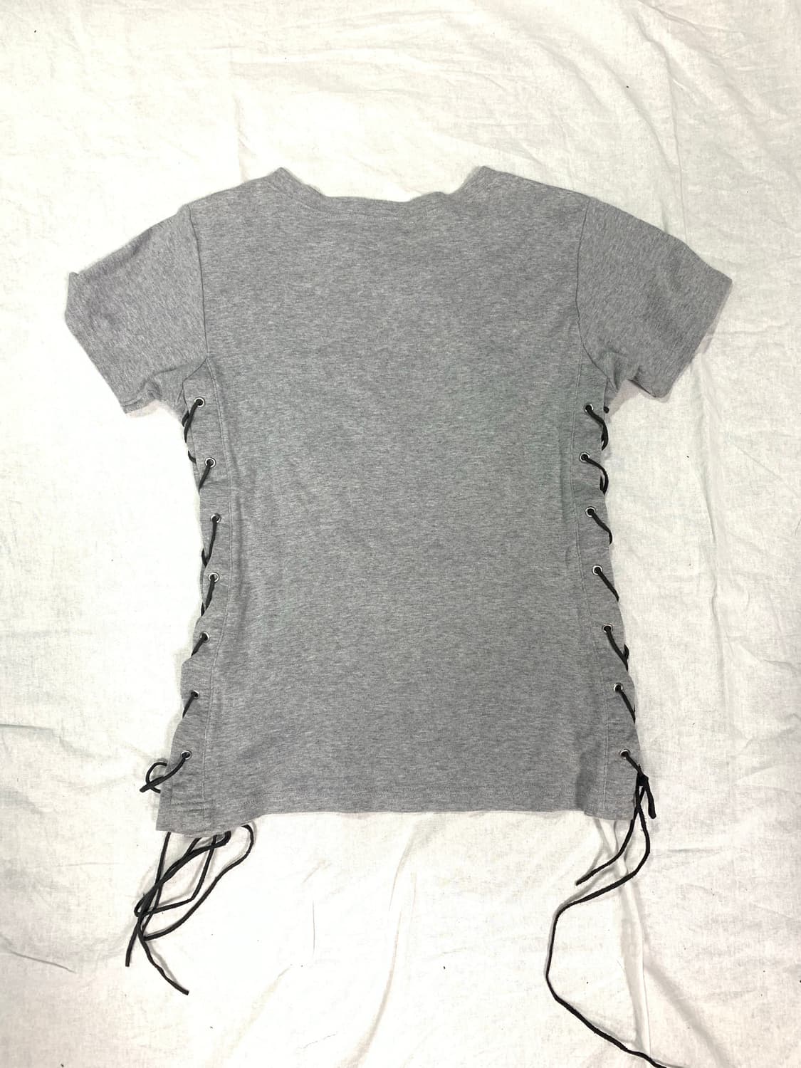 Y2K lace-up top  상품이미지3