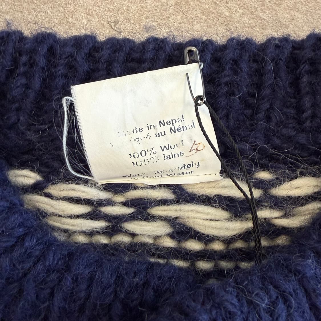 WANDERLUST 울 니트 상품이미지4