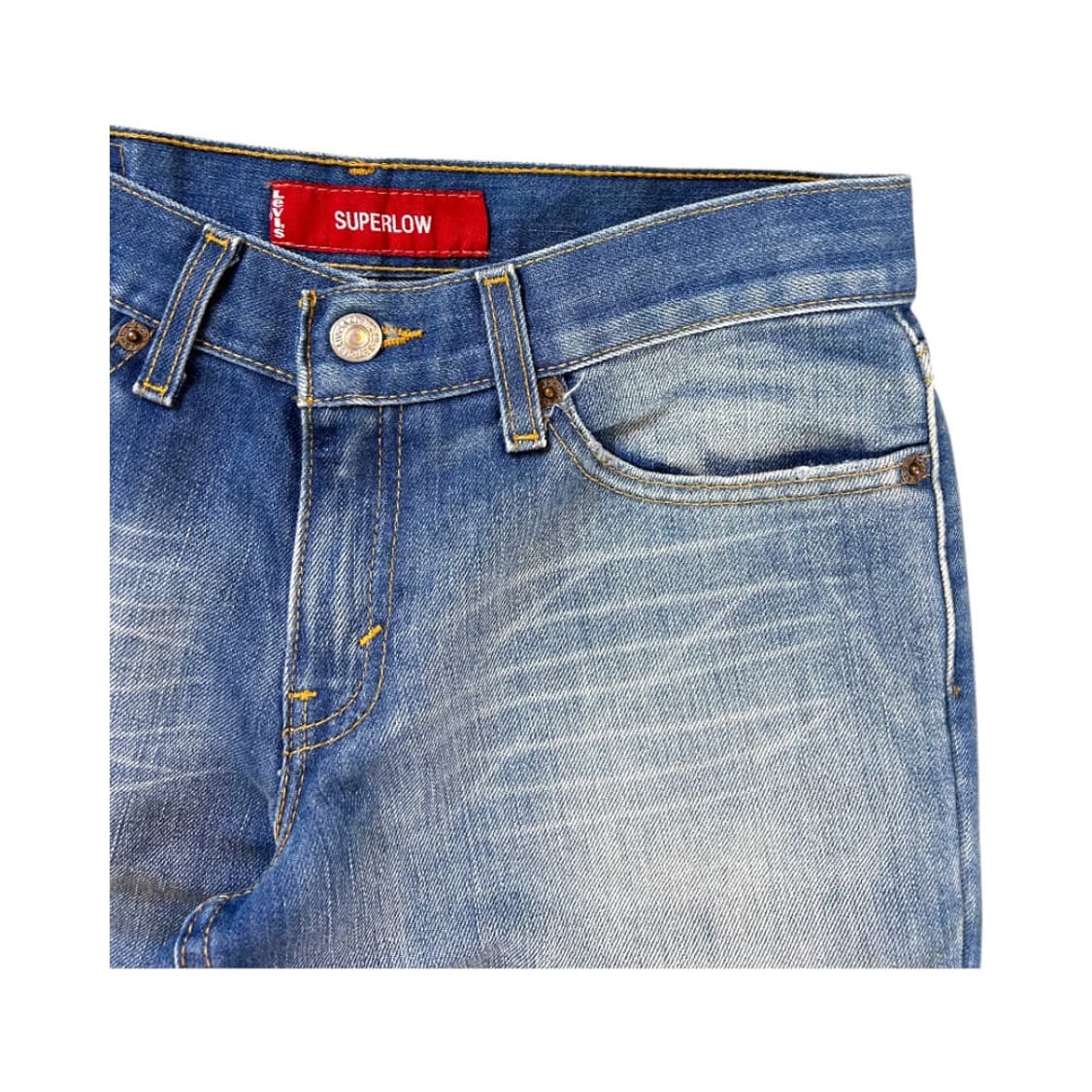 W-M) 리바이스 518 SUPERLOW 부츠컷 데님 팬츠 BD-24 상품이미지3