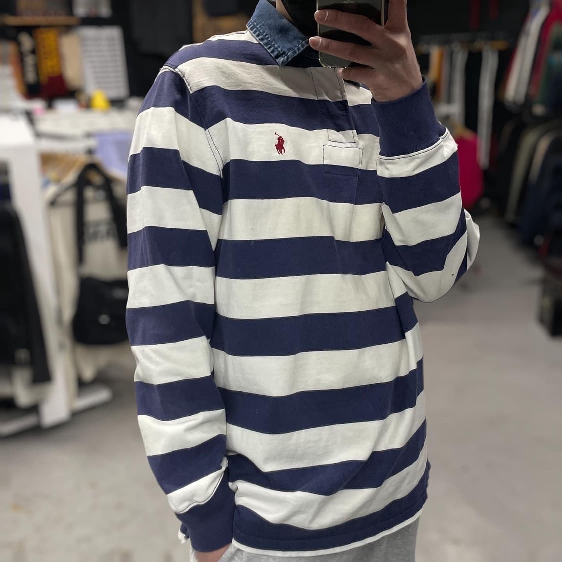 폴로 랄프로렌 럭비티 상품이미지3