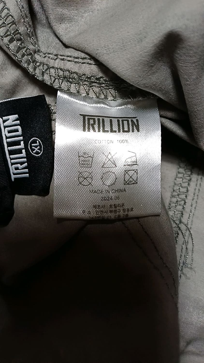 트릴리온 와이드얇은카고팬츠 33인치 기장109 상품이미지5