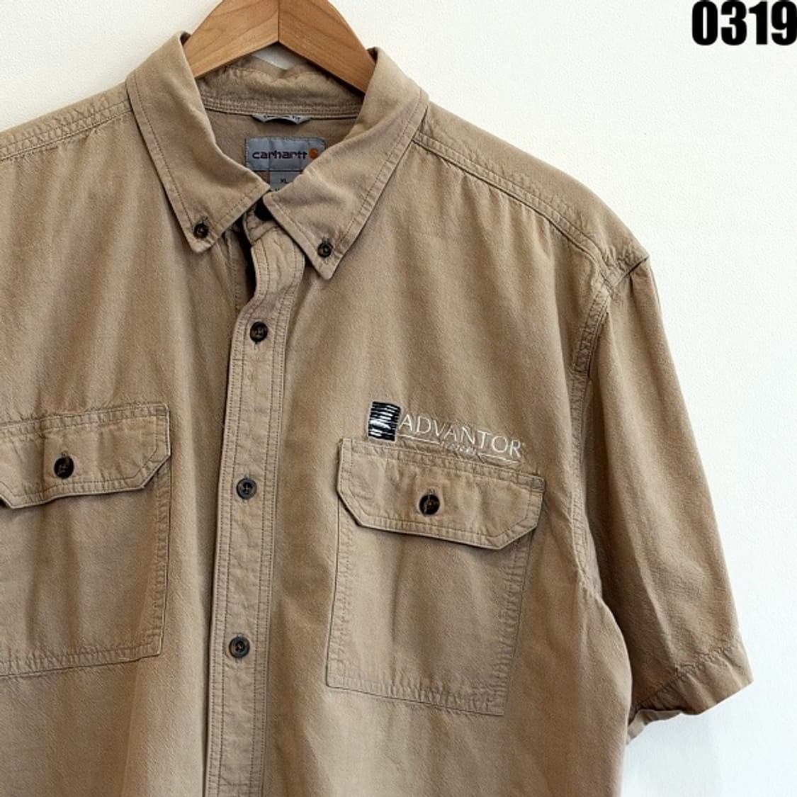 칼하트 오리지널 핏 반팔 셔츠 XL 0319  상품이미지2