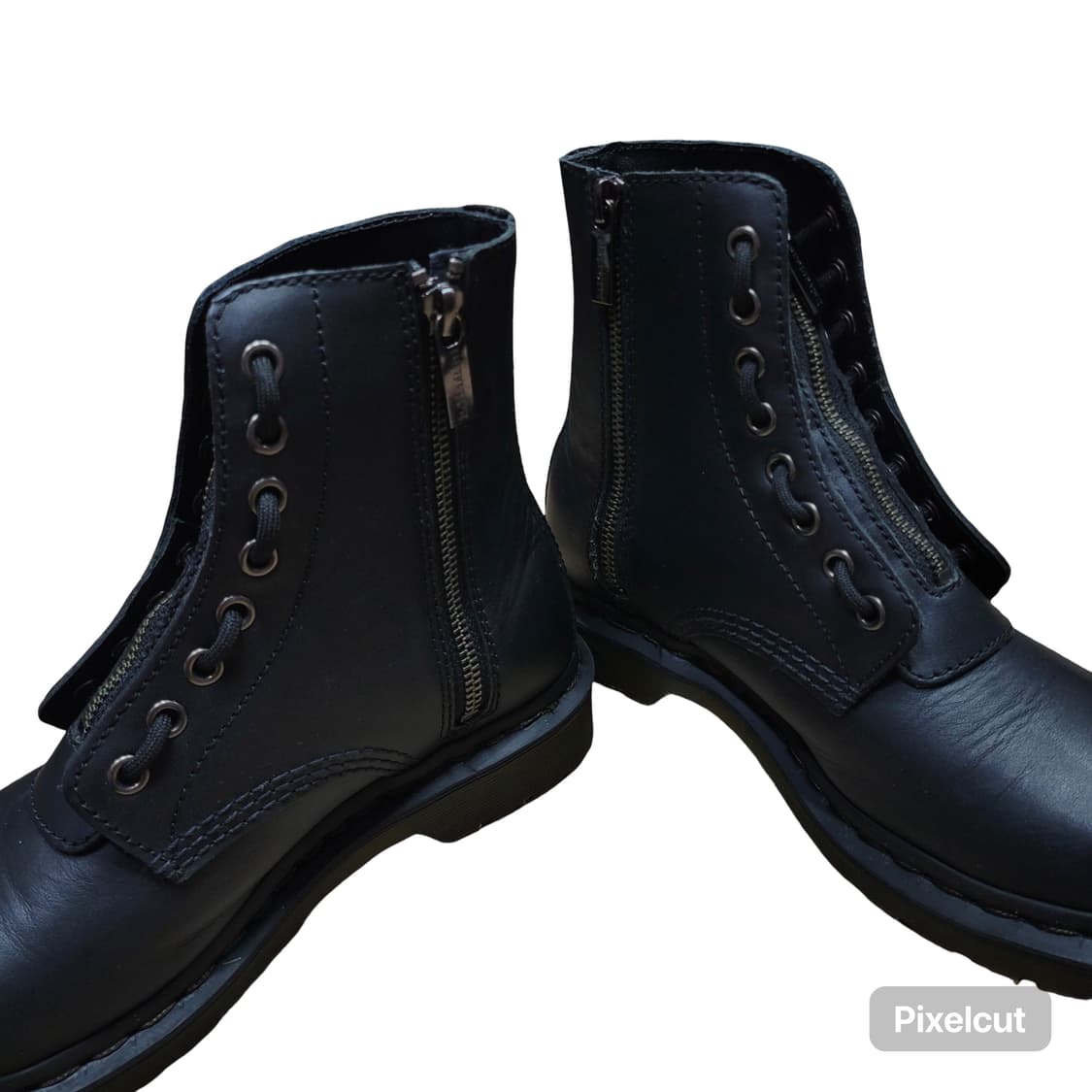 닥터마틴 1460 8홀 파스칼 프론트 집 블랙 나파 상품이미지5