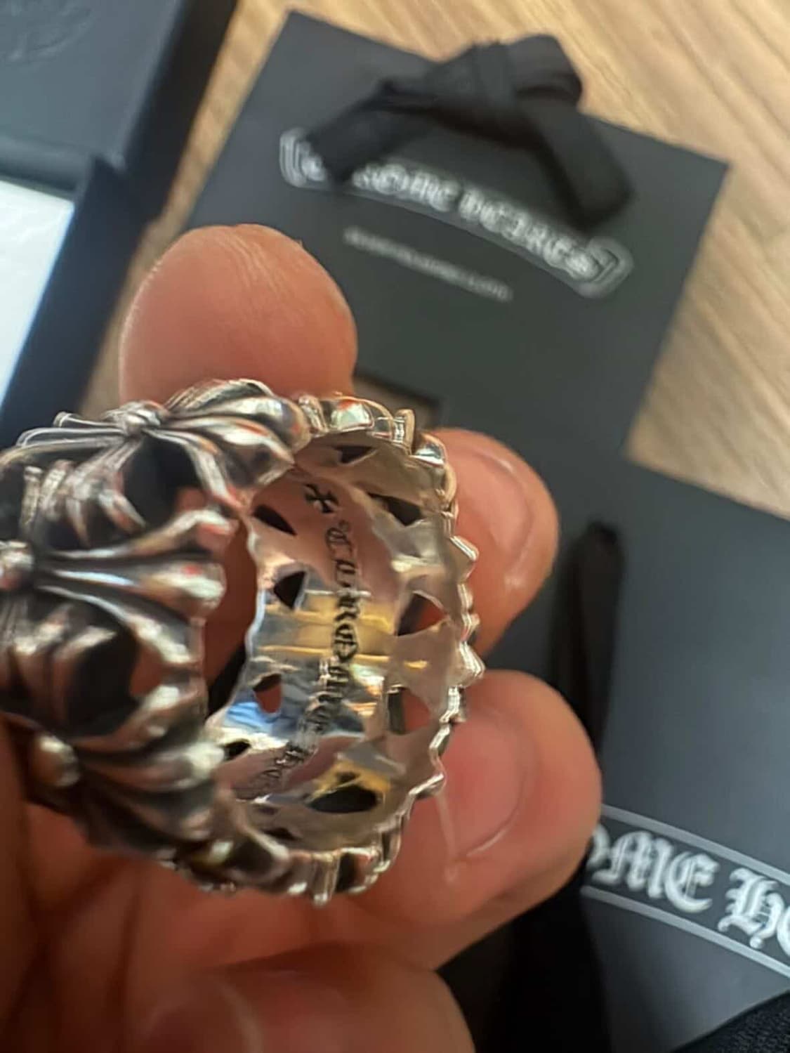 크롬하츠 세메터리링 19호 풀박스 상품이미지4