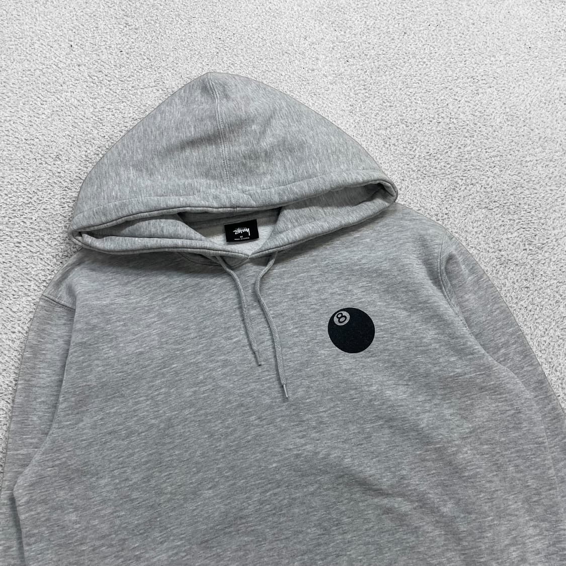 스투시 Stussy 8볼 인터네셔널 후드티 그레이 상품이미지3