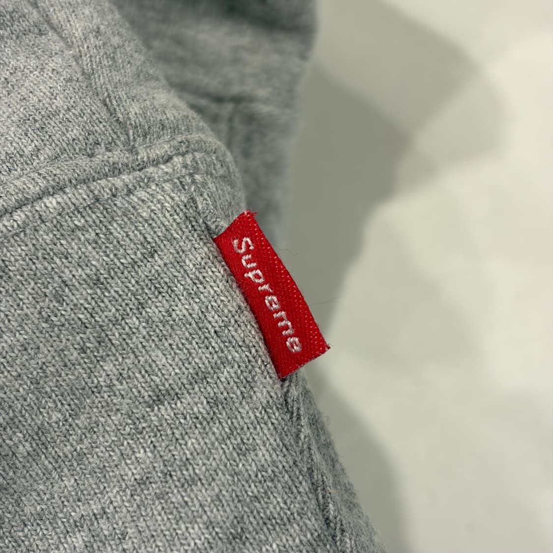 [L] 17ss 슈프림 스트라이프 맨투맨 그레이 B752 상품이미지9