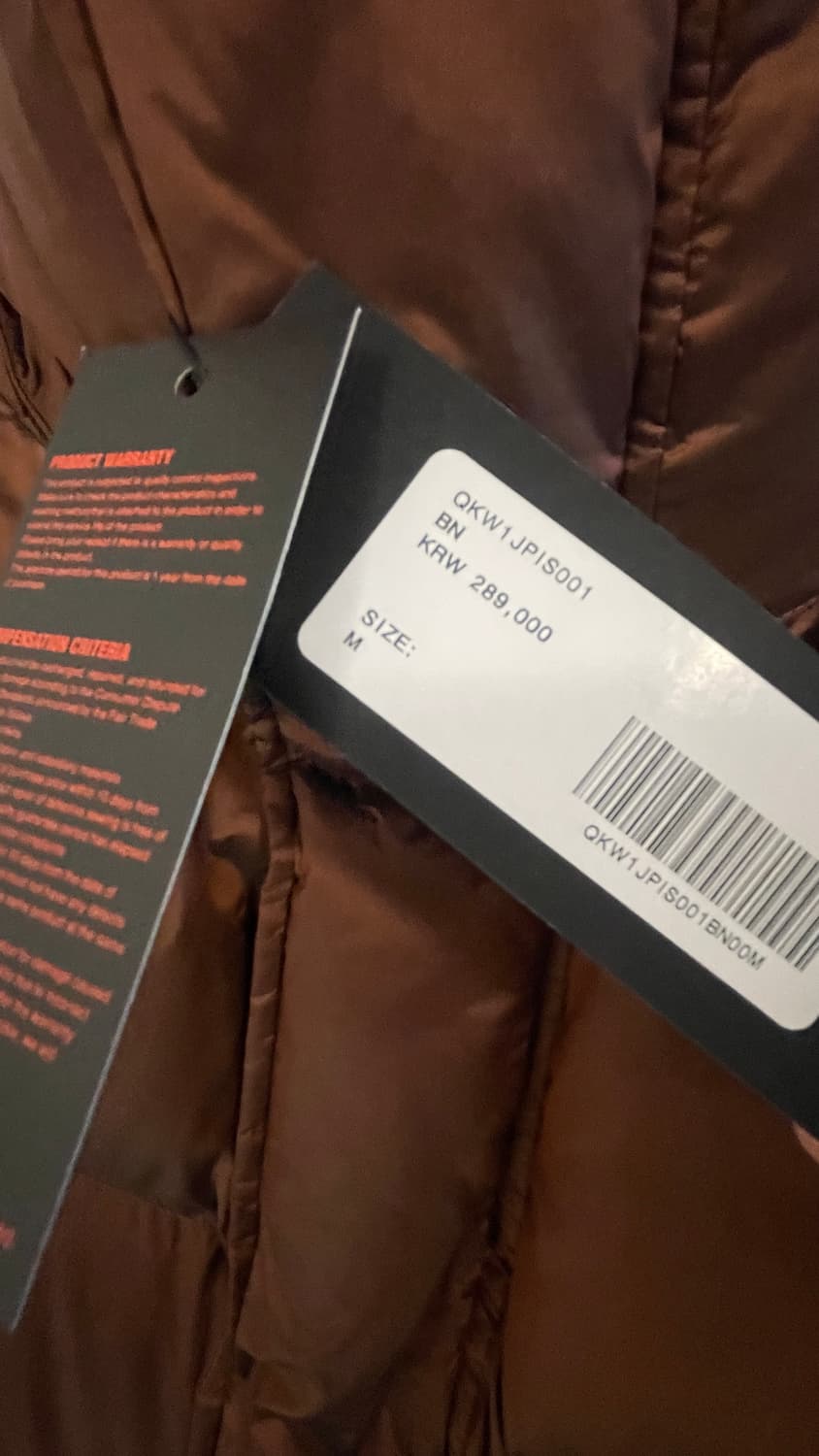 밥캣 패딩(ECO BALL INSULATION) 상품이미지3