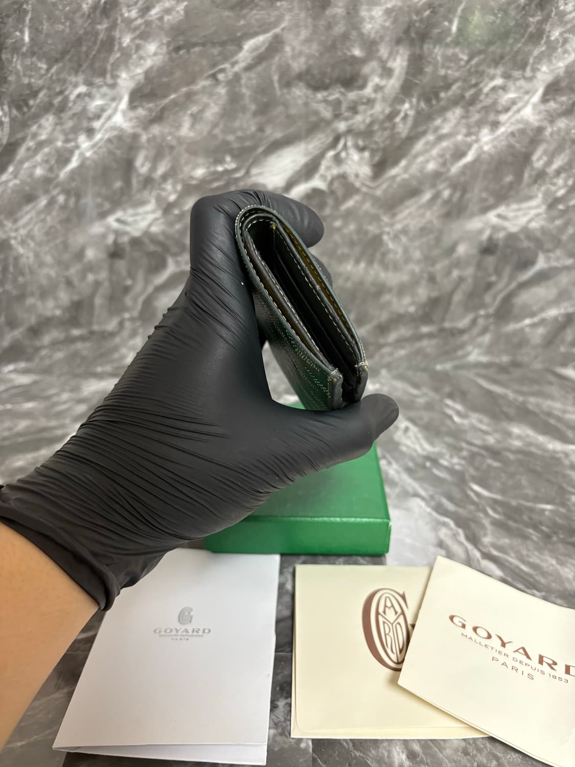 고야드 생피에르 스페셜 그린 오거나이저 카드지갑 상품이미지4