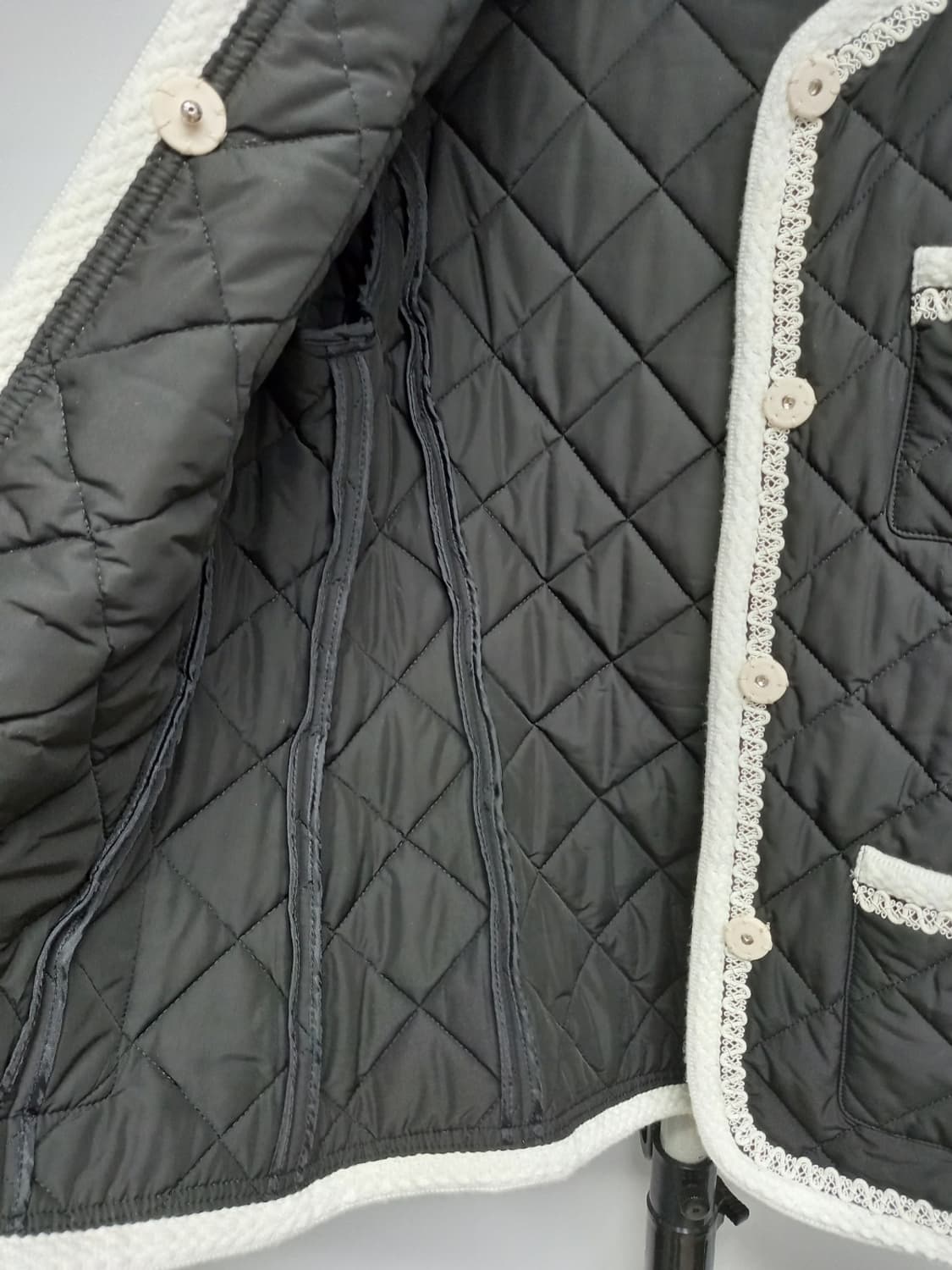 샤틴 춘추동 퀄팅 누빔 경량패딩 55.44 상품이미지7