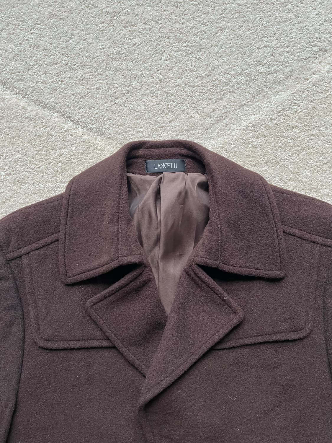 란세티 밀라노 캐시미어 블랜드 코트 (100-103) 상품이미지6