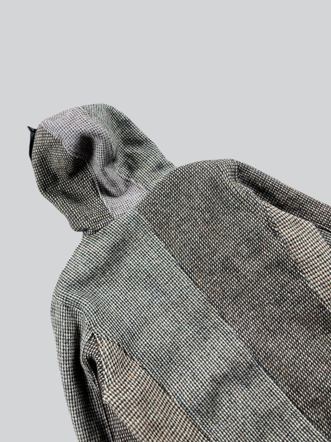 Harris Tweed 울 후드 자켓 상품이미지6