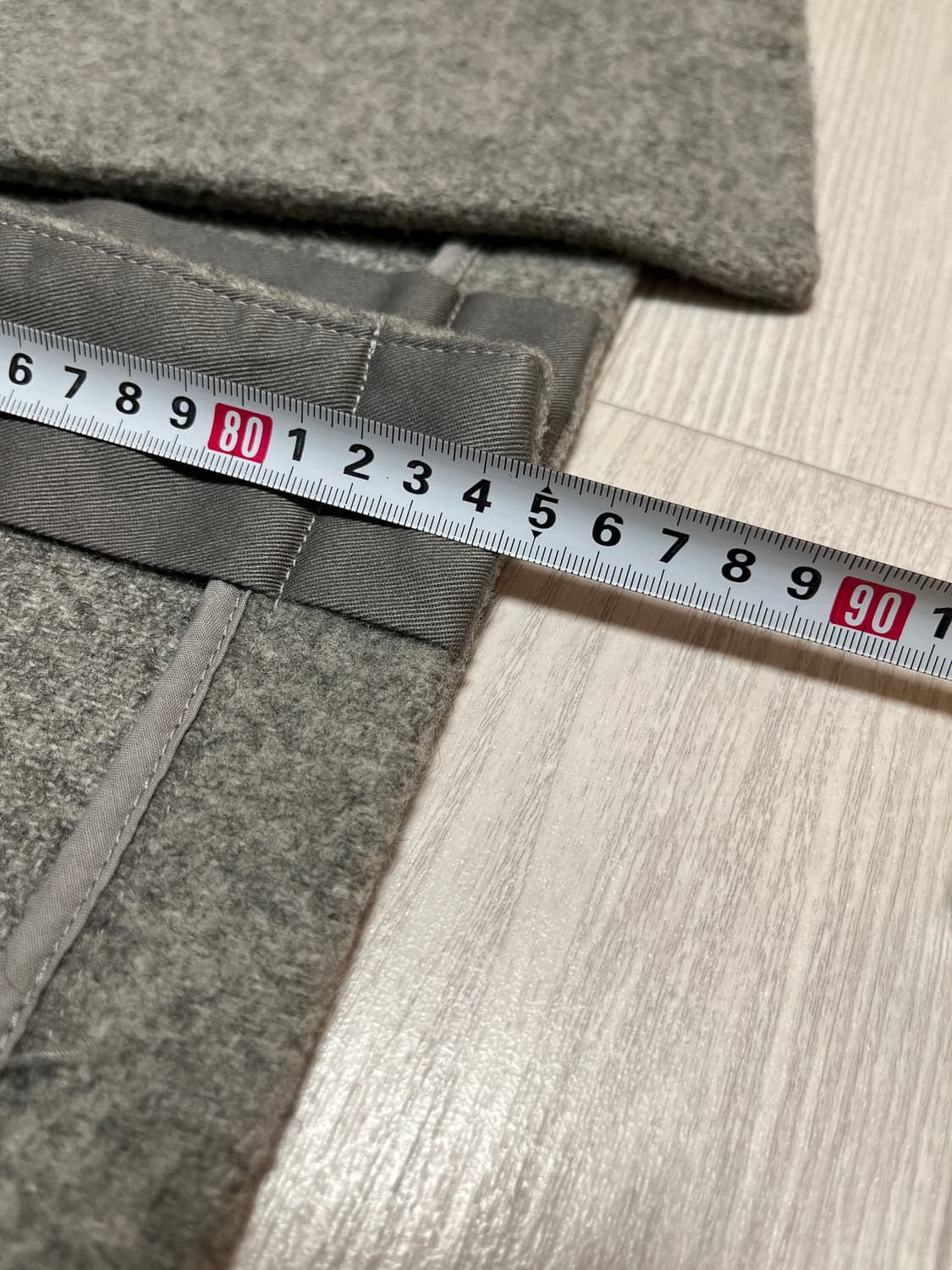 단톤 코트 울코트 36사이즈 그레이 상품이미지9