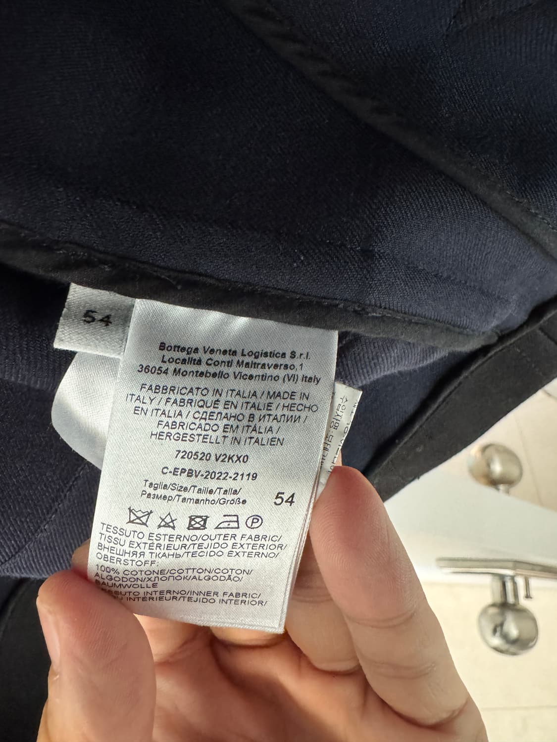 보테가베네타 720520 블랙 자켓(54) 상품이미지2