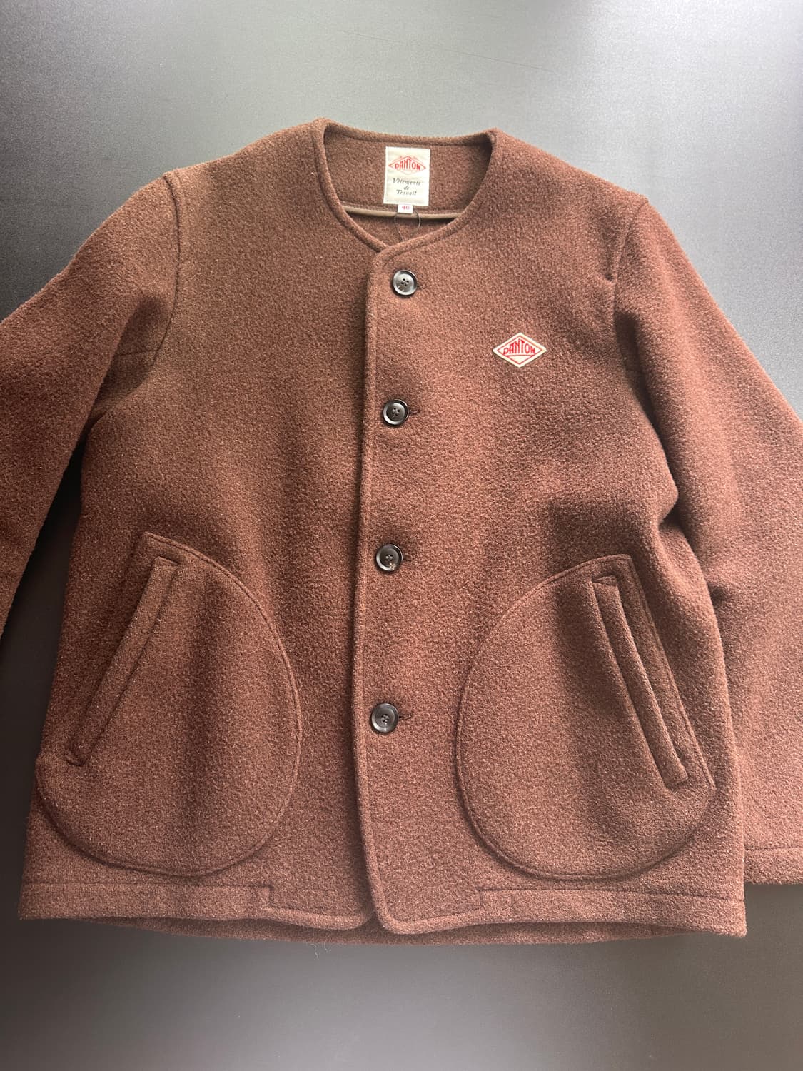 Danton wool half coat 상품이미지2