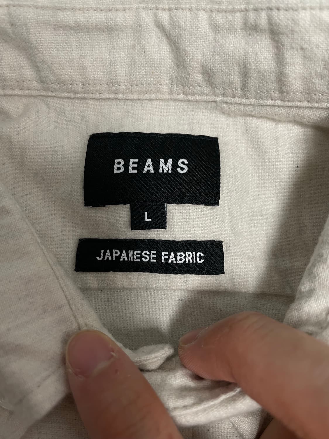 빔즈 패브릭 셔츠 상품이미지2