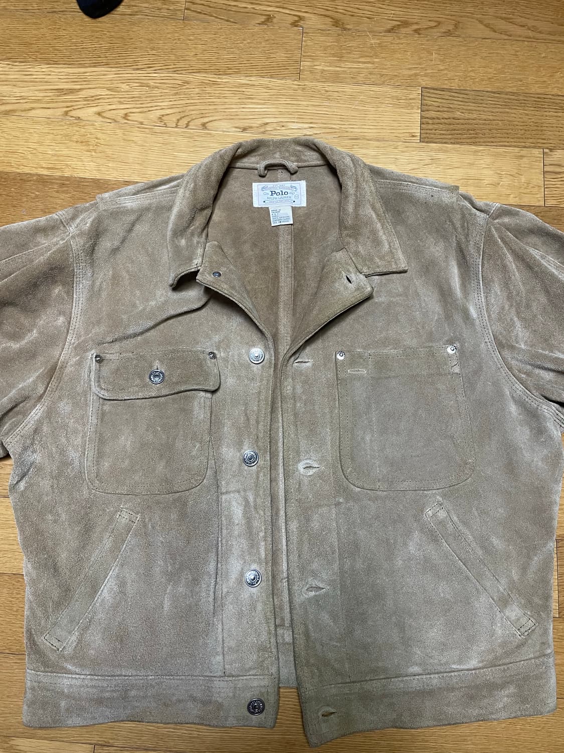 polo ralph lauren 폴로 덩가리 80s 스웨이드 m 상품이미지1