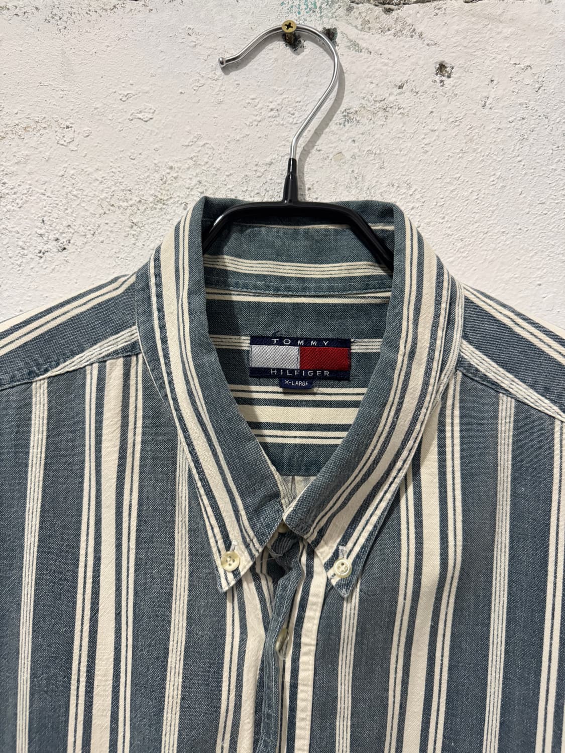 타미힐피거 스트라이프 셔츠 상품이미지2