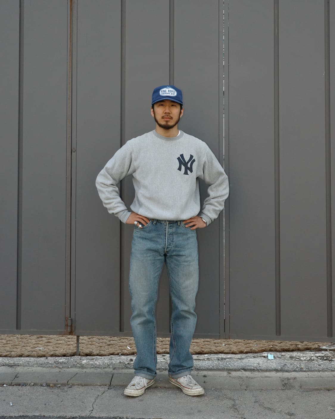 90s Lee 60s 101B 타입 하프 셀비지 데님 팬츠 상품이미지9