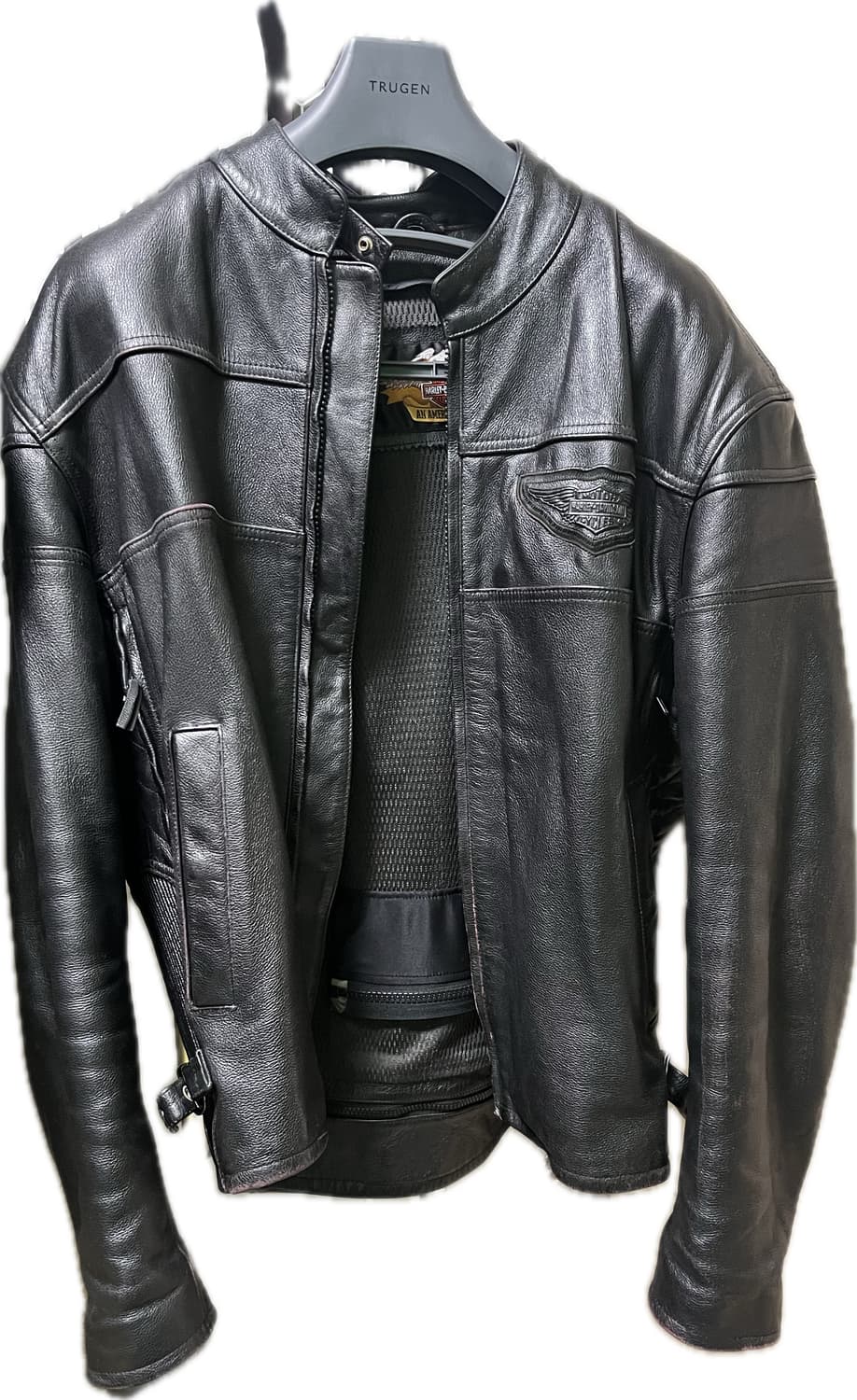 [110] 할리데이비슨 가죽 리얼레더 싱글 라이더 자켓  상품이미지1