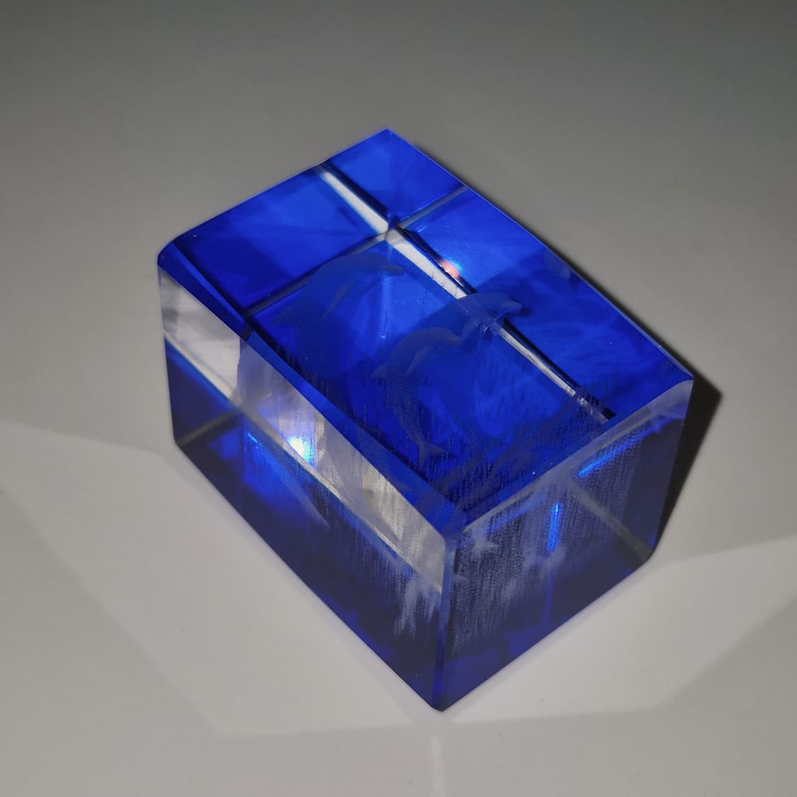 90s 크리스탈 유영 돌고래 3D 오브제 상품이미지9