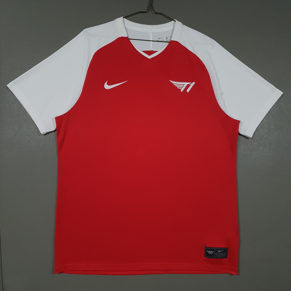 나이키 X T1 롤드컵 2021 오피셜 유니폼 반팔 져지 페이커 2XL 상품이미지2