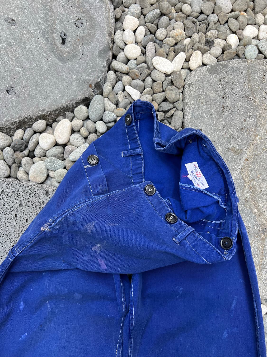 (34인치) OLD VINTAGE FADED BLUE 프렌치워크팬츠 상품이미지5