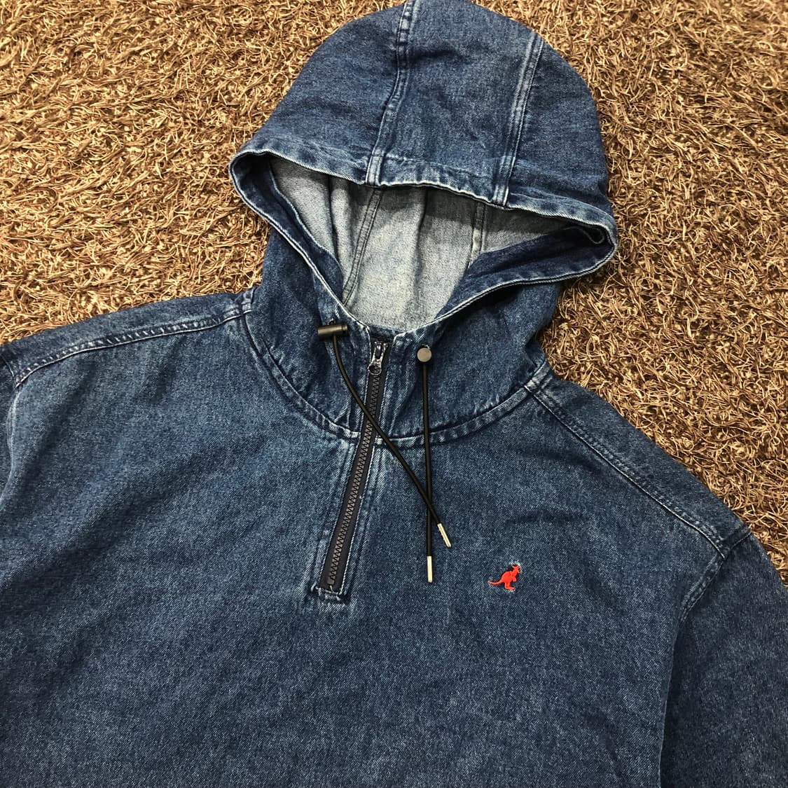XL 캉골 데님 아노락 후드 자켓 상품이미지2