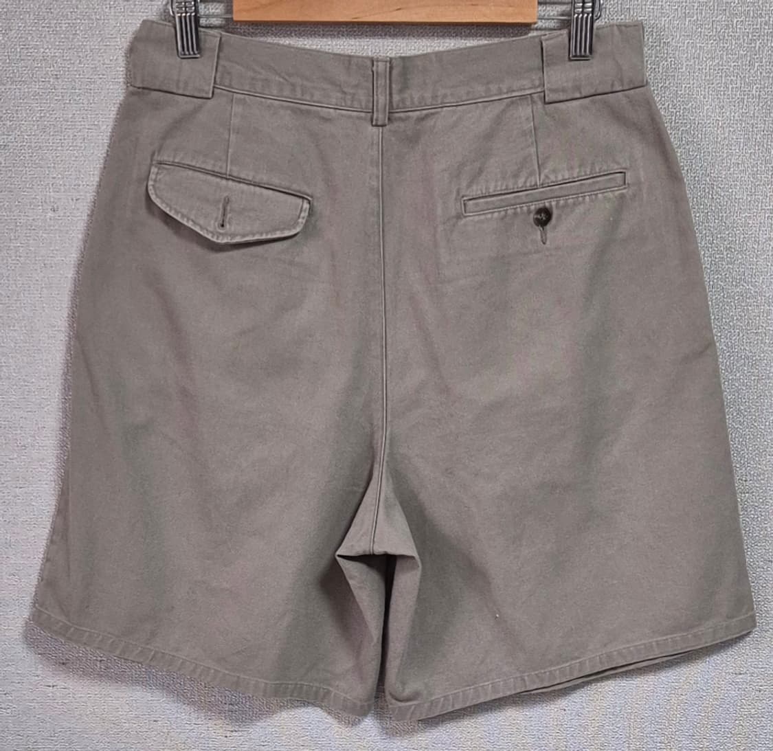 30) 폴로랄프로렌 91년제작 신한인터내셔널 다크베이지 치노 반바지 상품이미지2