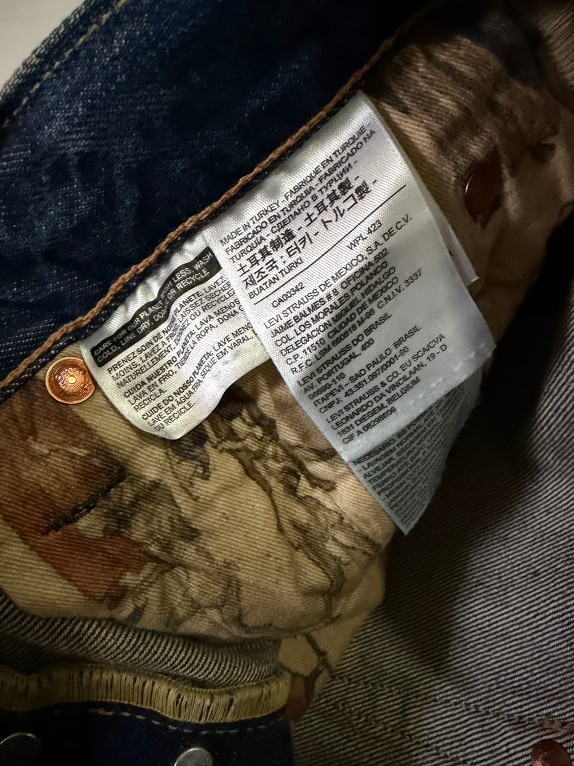 언더커버 x 리바이스 17AW 데님 상품이미지5