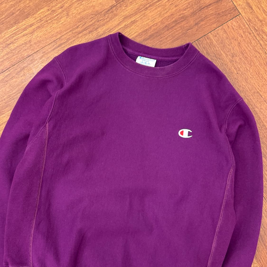 S 챔피온 리버스위브 퍼플 라운드 맨투맨  상품이미지3