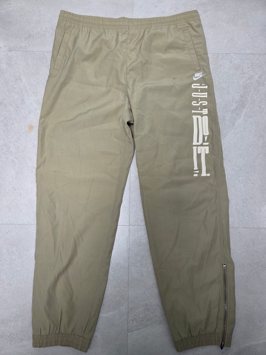 [92년산] 나이키 올드스쿨 JUST DO IT 사이드 로고 조거 팬츠 상품이미지1