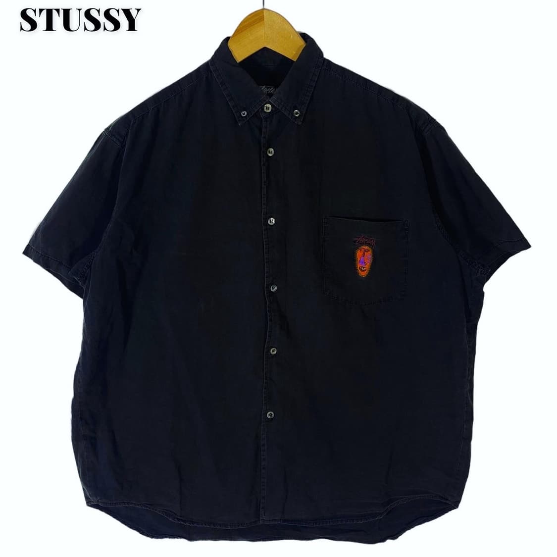 Stussy 90s OldSchool 1/2 Shirt 상품이미지1