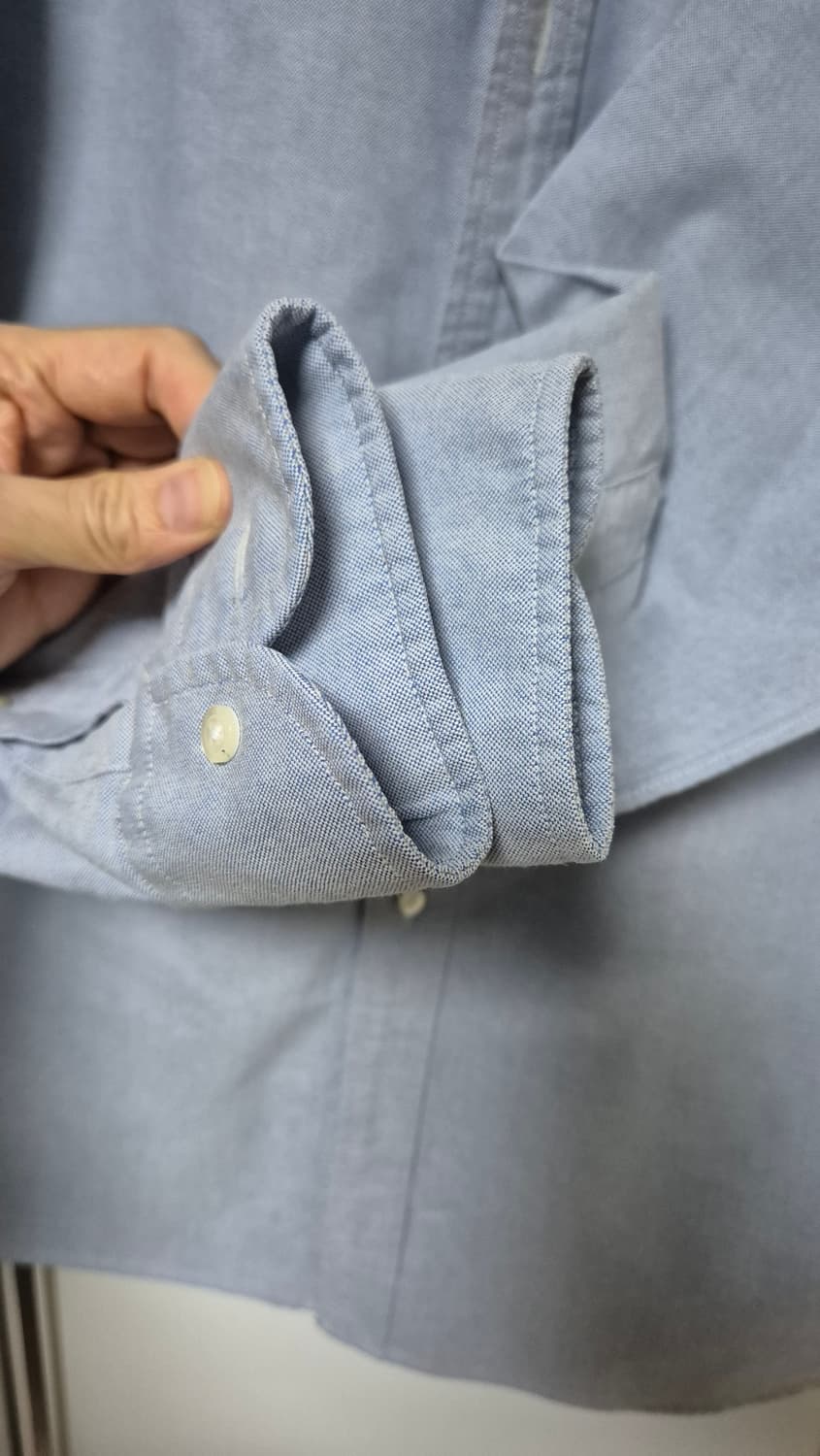 인디비주얼라이즈드 옥스포드 버튼다운 셔츠 블루 100사이즈 상품이미지2