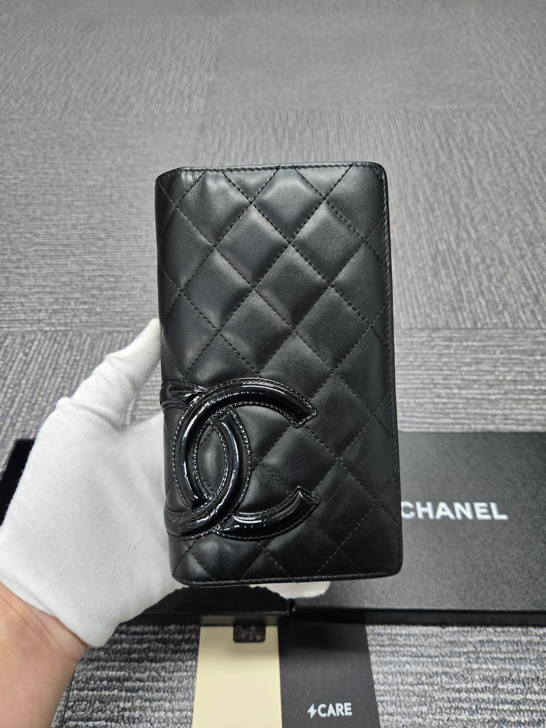 [특가][정품]샤넬 깜봉 장지갑 상품이미지1